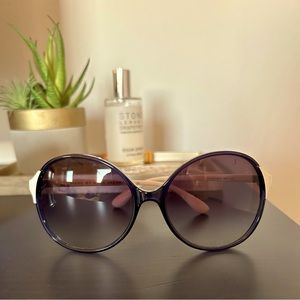 Marc By Marc Jacobs Sunglasses White and Navy Blue MMJ 153/S 57 17 135